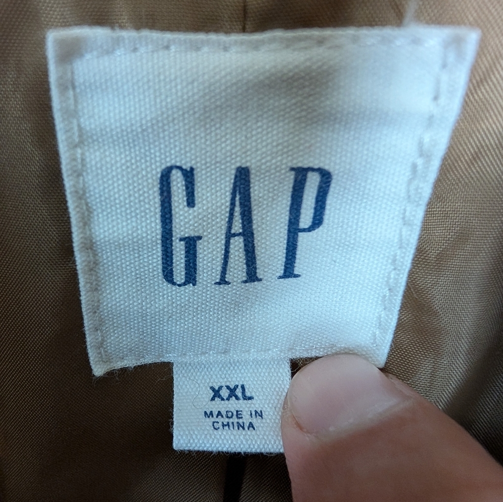 Gap Coat Sherpa Brown Size XXL Teddy Bear Outdoorsy Athleisure - Picture 3 of 9